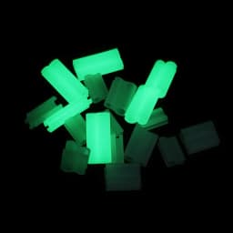 6/12pcs Night Fishing Light Stick Waterproof Electronic Glow Stick Fishing Rod Feeder Clip On The Rod Tip Fishing Float Bobbers