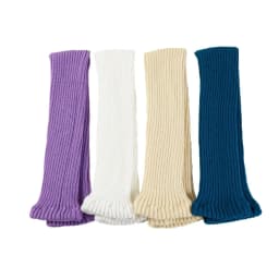 75cm Purple Autumn And Winter New Yoga Socks Antiskid Dance Pile Wool Knitted Female Leg Warmers Warm Guards