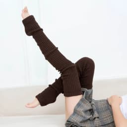 75cm Purple Autumn And Winter New Yoga Socks Antiskid Dance Pile Wool Knitted Female Leg Warmers Warm Guards