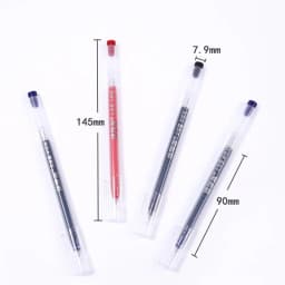 12 Pcs/Set 0.5MM Large Capacity Neutral Gel Pen Signature Student Exam Pens Black Blue Red SCHOOL Office Stationery Supplies