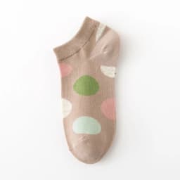 Socks Women Dot Black White Cute Kawaii Harajuku Socks Ladies Girls Cotton Streetwear Short Happy Sock Woman Sox Soks calcetines