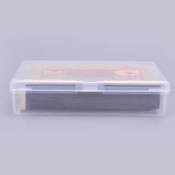 4PCS 10*7*2.4cm Transparent plastic boxes playing cards container PP storage case packing poker game card box for Board games