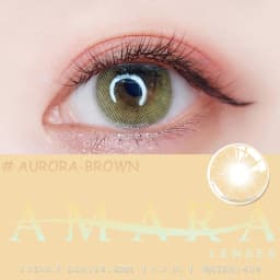 AMARA Colored Lenses Eyes 1Pair Yearly Colored Contact Lens For Eyes Beauty Contact Lenses Eye Cosmetic Color Lens Eye Makeup