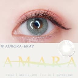 AMARA Colored Lenses Eyes 1Pair Yearly Colored Contact Lens For Eyes Beauty Contact Lenses Eye Cosmetic Color Lens Eye Makeup