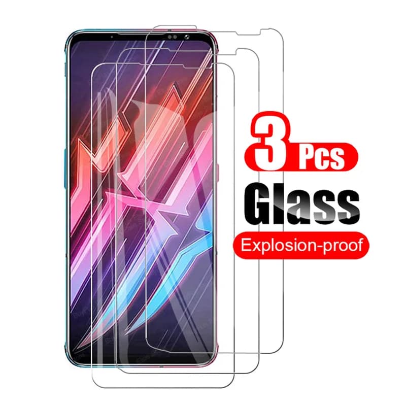 3Pcs Protective Glass For ZTE Nubia Red Magic 10 9 8 8s 7 7s 6 6s Pro 6R 5G 5S 3s Screen Protector Tempered Glass Phone Shield