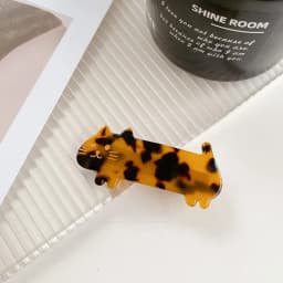 Romantic Cute Girls Hairpins New Lovely Cat Flowers Hair Clips Fashion Acetate Barrette For Women Fine Headband Hair Accessories