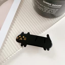 Romantic Cute Girls Hairpins New Lovely Cat Flowers Hair Clips Fashion Acetate Barrette For Women Fine Headband Hair Accessories