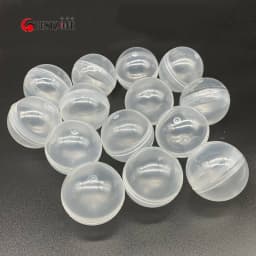 20/50/100Pcs Diameter 50mm Plastic All PP Toy Capsules Surprise Ball Transparent Container Box Kid Easy Open For Vending Machine