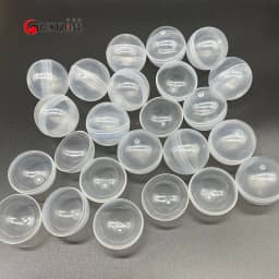 20/50/100Pcs Diameter 50mm Plastic All PP Toy Capsules Surprise Ball Transparent Container Box Kid Easy Open For Vending Machine