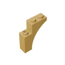 Building Blocks 13965 Brick Arch 1x3x3 Branch Ladder DIY Parts 10PCS Compatible All Brands Particles 88292 Toys for Children