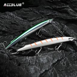 ALLBLUE SPRINT 195S Sinking Minnow Longcast Jerkbait Fishing Lure 195mm 35G Off Shore Saltwater Sea Bass Artificial Bait Tackle