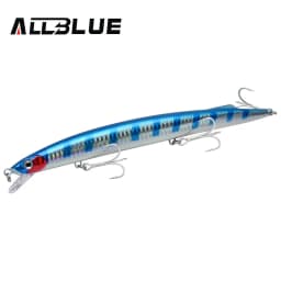 ALLBLUE SPRINT 195S Sinking Minnow Longcast Jerkbait Fishing Lure 195mm 35G Off Shore Saltwater Sea Bass Artificial Bait Tackle