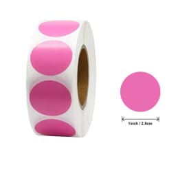 Colorful Heart Mint Labels 1inch Clear Thank You Stickers for Wedding Pretty Gift Cards Envelope Sealing Label Stickers