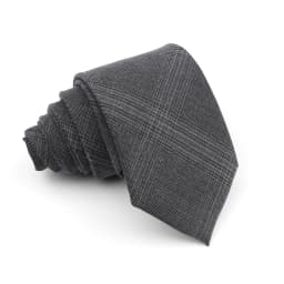 Men's Ties Jacquard Woven Striped Plaid Necktie 7cm Polyester Male Narrow Wedding Tie Skinny Tuxedo Suit Shirt Accessory Gift
