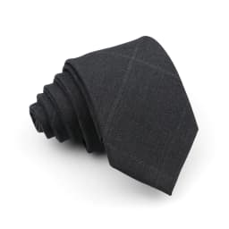 Men's Ties Jacquard Woven Striped Plaid Necktie 7cm Polyester Male Narrow Wedding Tie Skinny Tuxedo Suit Shirt Accessory Gift