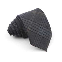 Men's Ties Jacquard Woven Striped Plaid Necktie 7cm Polyester Male Narrow Wedding Tie Skinny Tuxedo Suit Shirt Accessory Gift