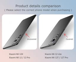 Cases For XIAOMI Mi 12 12X 12T Pro Mi12 Lite 5G Hard Plastic Shockproof Cover Luxury Lightweight Ultra Slim Matte Case Covers