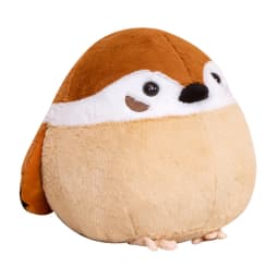35/40cm Cute Sparrow Crow Plush Toy Standing Stuffed Bird Animal Doll Soft Shaped Lifelike Children Toys