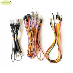 2 Players Xin Mo Cable Joystick PC USB Encoder Wiring 2.8mm&4.8mm Arcade Button Cables Sanwa Joystick 5pin DuPont Cable