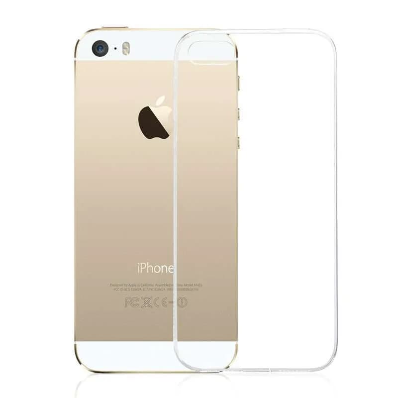 Silicon Phone Case For iPhone 5 5S 5G SE2016 Soft Clear Ultra Thin Transparent Cover 0.33MM Super Slim TPU Gel