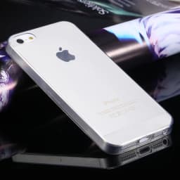 Silicon Phone Case For iPhone 5 5S 5G SE2016 Soft Clear Ultra Thin Transparent Cover 0.33MM Super Slim TPU Gel