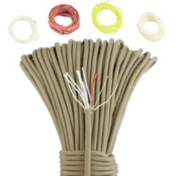 550 10-Core Paracord 4mm Outdoor Camping Survival Tool PE Fire Rope Fishing Cotton Line Parachute Hiking