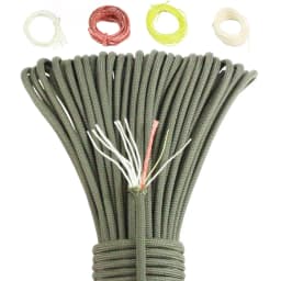 550 10-Core Paracord 4mm Outdoor Camping Survival Tool PE Fire Rope Fishing Cotton Line Parachute Hiking