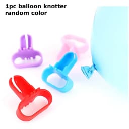 Balloon Accessories Balloon Chain Stripe Ribbon Glue Ballons Easy Tying Knotter Clips Wedding Birthday Arch DIY Crafts Party Dec