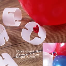 Balloon Accessories Balloon Chain Stripe Ribbon Glue Ballons Easy Tying Knotter Clips Wedding Birthday Arch DIY Crafts Party Dec