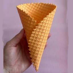 Simulation Crispy Big Mac Real Gelato Ice Cream Cone ASMR Sound Waff Model Food DIY Props Sameple Flower Bouquet Festival Ikeban