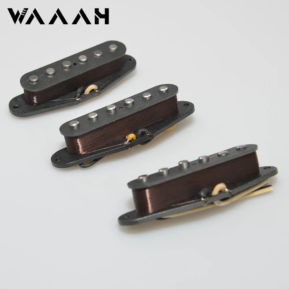WAAAH Hot Texas Blues StratStyle Pickup Set SSS Enamel Wire Alnico 5 Texas Special for blues rock ST Guitar Electric Guitar