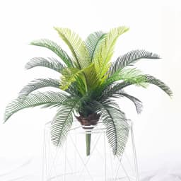 45cm Large Artificial Palm Tree Branch Tropical Fake Cycad Plants Plastic Coconut Tree Leafs For Home Garden Party Wedding Decor