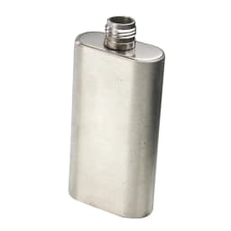 Portable Stainless Steel Wine Bottle Handheld Water Bottle Outdoor Survival Whiskey Bottle Beverage Alcohol Bottle 2oz
