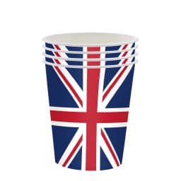 Union Jack Plates paper Cups Napkins Set Britain UK England British Flag disposable Tableware Kit party Decoration
