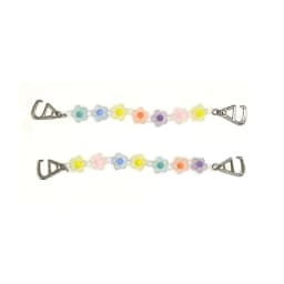 single sales candy lace Shoe Decoration Buckle Charms string Accessories muti-color DIY Combination for sandals girls woman