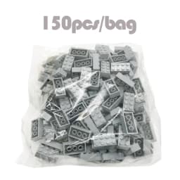 2x4 Classic Bricks 3001 Colorful Bulk Building Blocks 150-750pcs Grey Orange Pieces Compatible with All Major Brick Brands Toys