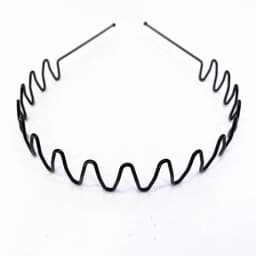 Plastic Metal Black Brown Hairbands Headbands for Men Women Headwear Washing Sports Hair Hoop Band Unisex Hair Accessories