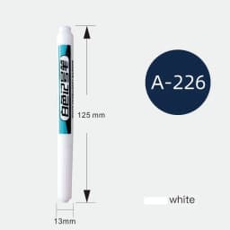White Paint Marker set 0.7/1.0/2.5mm Fine Tip Oily Permanent Paint for Rock, Fabric, Wood, Metal, Glass, Canvas, Tires graffiti