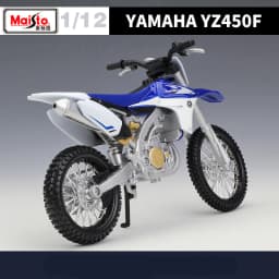 Maisto 1:12 YAMAHA YZ450F Alloy Race Motorcycle Model Simulation Diecast Cross-country Street Motorcycle Model Children Toy Gift
