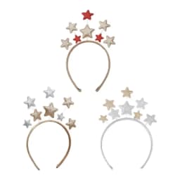 Festival Headband Glitter Stars Hairband New Year Party Favors Star Tinsel Decor