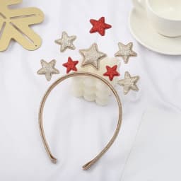 Festival Headband Glitter Stars Hairband New Year Party Favors Star Tinsel Decor
