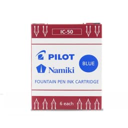 PILOT Fountain Pen Cartridge IC-50 Carbon-free Ink For78G 88G Portable Ink Bag Refill Replacement Core Office Stationery