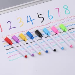 5Pcs/Set Erasable Whiteboard Marker Pen Colorful White Board Pen Graffiti Color Pen Office School Art Marker Stationery