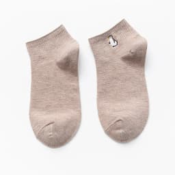 New Women's Cute Embroidery Bear Dog Owl Cat Bird Rabbit Sheep Candy Color Funny Socks Kawaii Ankle Sokken Dropship