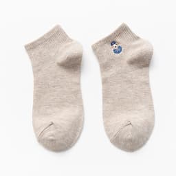 New Women's Cute Embroidery Bear Dog Owl Cat Bird Rabbit Sheep Candy Color Funny Socks Kawaii Ankle Sokken Dropship