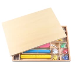 Montessori Geometric Sticks Box/ Cork Worktable Mathematics Materials for Primary Elementary Educational Equipment Learning Tool