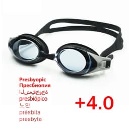 Presbyopic Swim Goggles for Adults – Anti-Fog UV Protection, Comfortable Silicone, Waterproof Reading Glasses