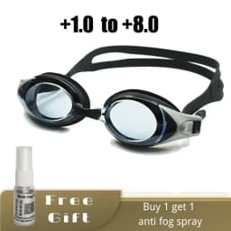 Presbyopic Swim Goggles for Adults – Anti-Fog UV Protection, Comfortable Silicone, Waterproof Reading Glasses