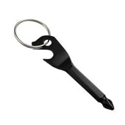 Multifunction Bottle Opener Screwdriver Key Shape Phillips Screwdrivers Keychain Pocket Repair Tool