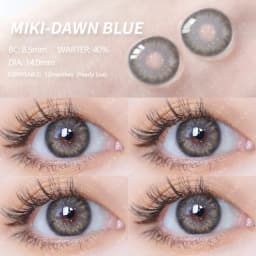 AMARA MIKI Series1 Pair Colored Contact Lenses Natural Look Brown Eye Lenses Gray Contact Blue Lenses Fast Delivery Green Eye